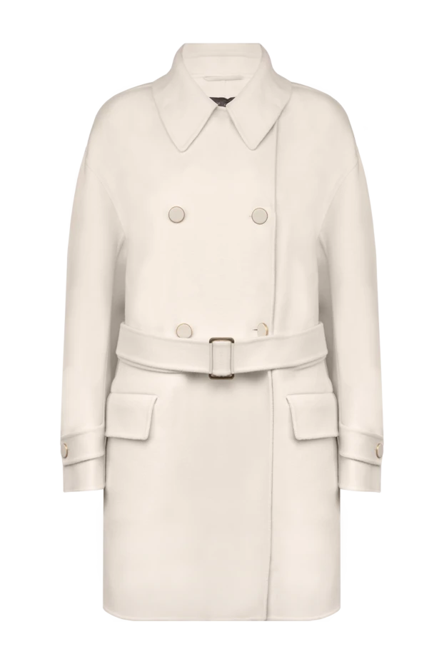 Loro Piana white cashmere coat for women 169208 - photo 1