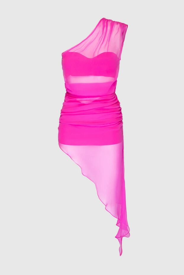 Giuseppe Di Morabito женские платье из шелка розовое женское купить с ценами и фото 169272 - фото 1
