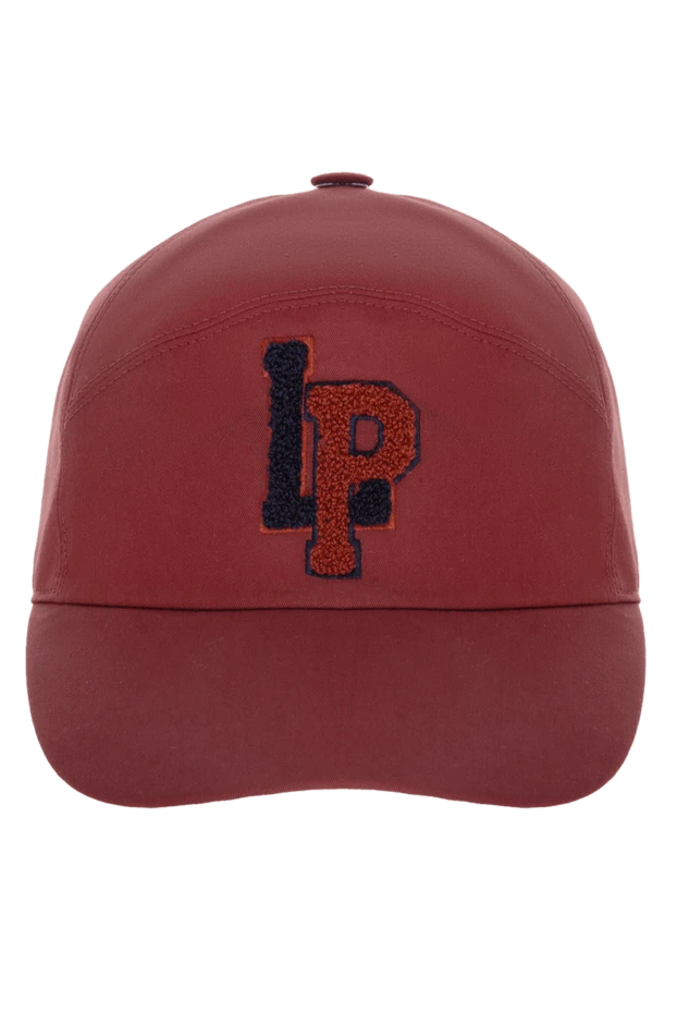 Loro Piana red cotton and polyamide cap for men 169279 - photo 1