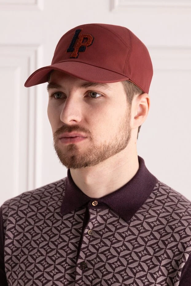 Loro Piana man cap made of cotton and polyamide red for men buy with prices and photos 169279 - photo 2
