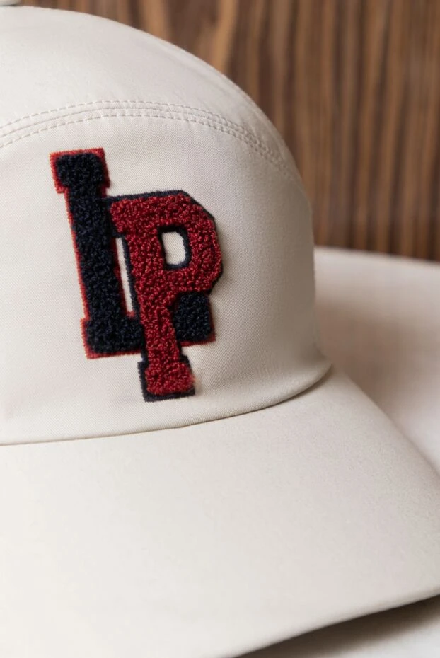 Loro Piana cap made of cotton and polyamide white for men 169281 - photo 2