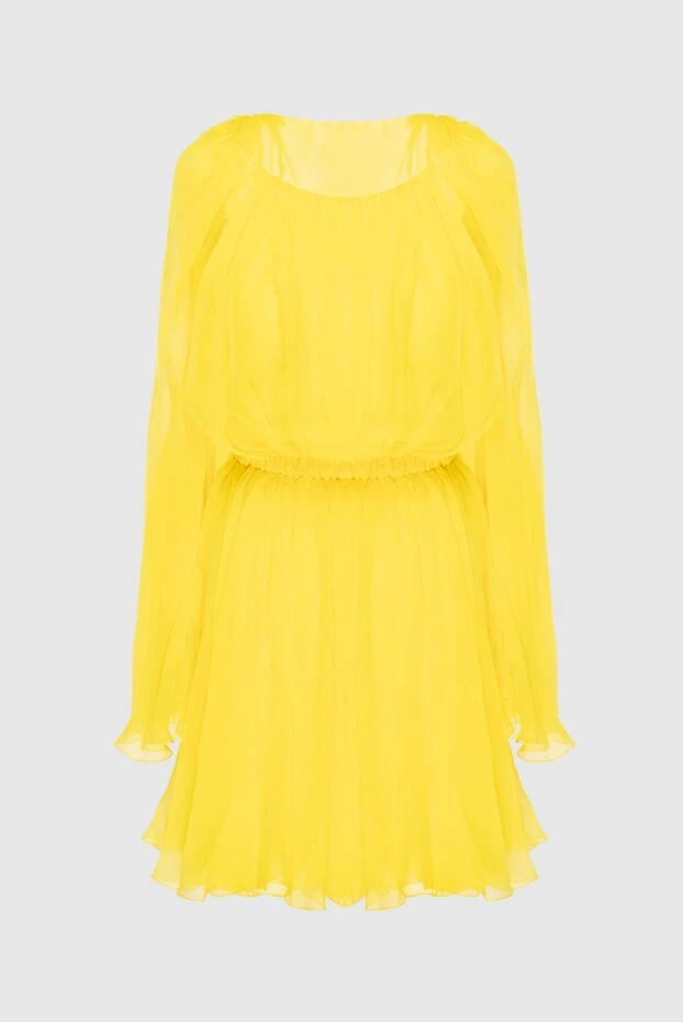 Dolce & Gabbana woman yellow silk dress for women 169321 - photo 1