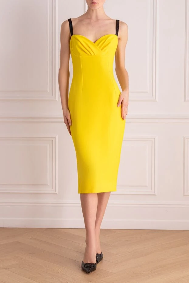 Dolce & Gabbana woman yellow dress for women 169324 - photo 2