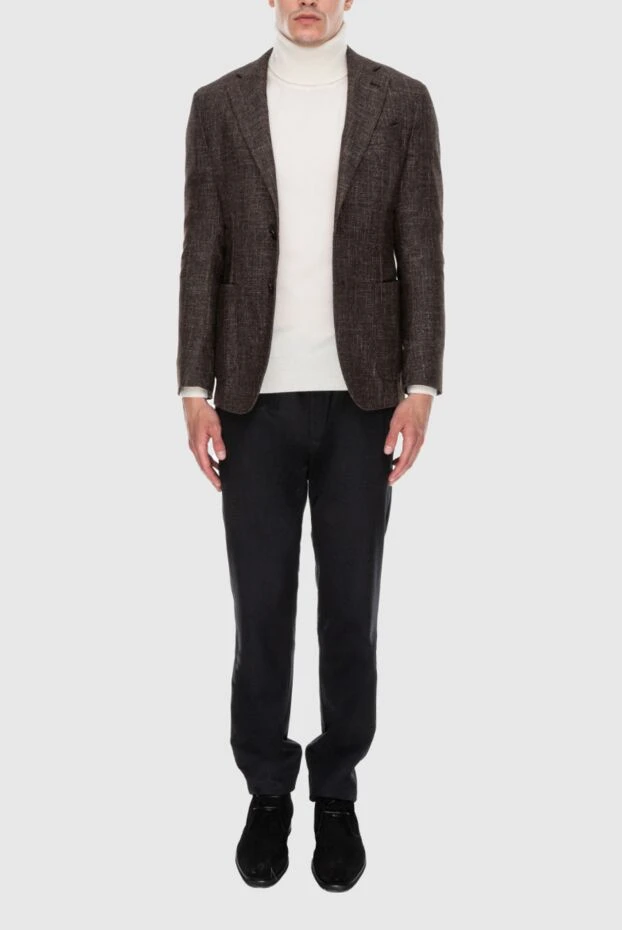 Sartoria Latorre мужские пиджак коричневый мужской купить с ценами и фото 169356 - фото 2