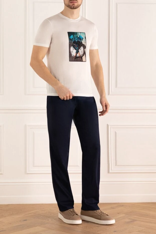 Scissor Scriptor чоловічі джинси з бавовни і поліаміду чорні чоловічі купити фото з цінами 169372 - фото 2