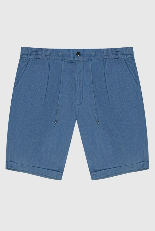 Scissor Scriptor мужские шорты из хлопка и полиуретана синие мужские купить с ценами и фото 169381 - фото 1