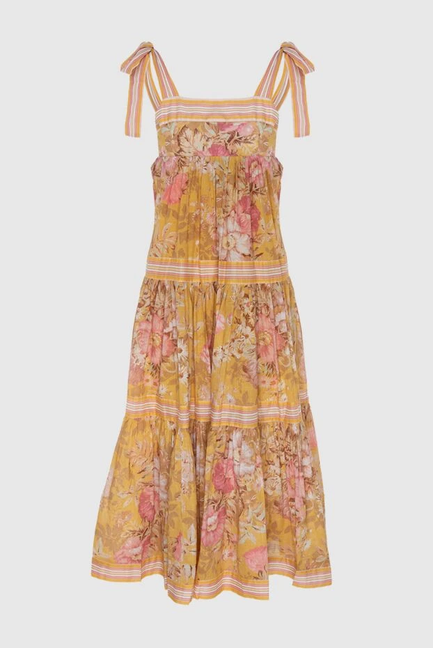 Zimmermann yellow cotton dress for women 169430 - photo 1