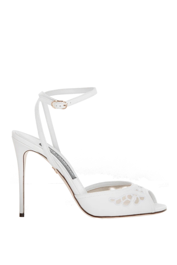 Dolce & Gabbana woman white leather sandals for women buy with prices and photos 169470 - photo 1