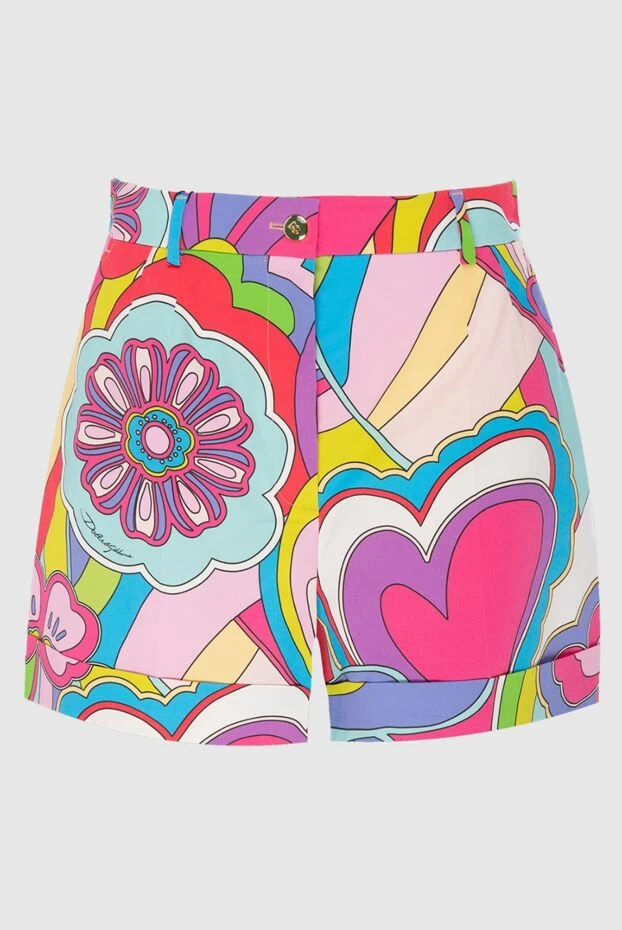 Dolce & Gabbana woman pink cotton shorts for women buy with prices and photos 169476 - photo 1