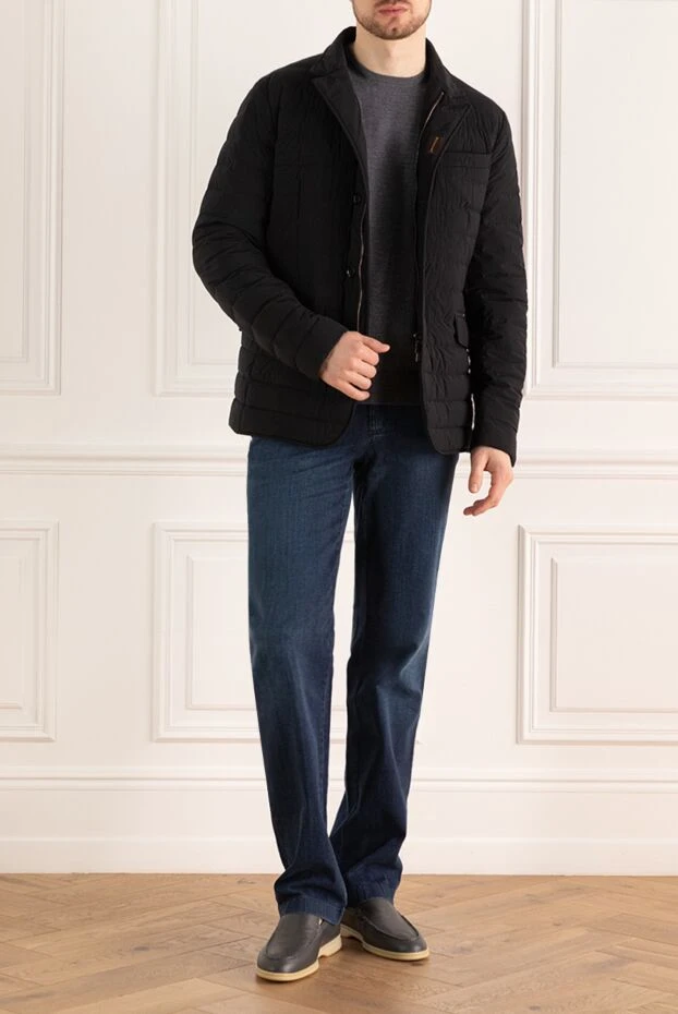 Moorer мужские куртка из полиамида черная мужская купить с ценами и фото 169494 - фото 2