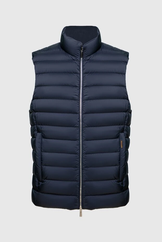 Moorer man blue polyamide vest for men buy with prices and photos 169506 - photo 1