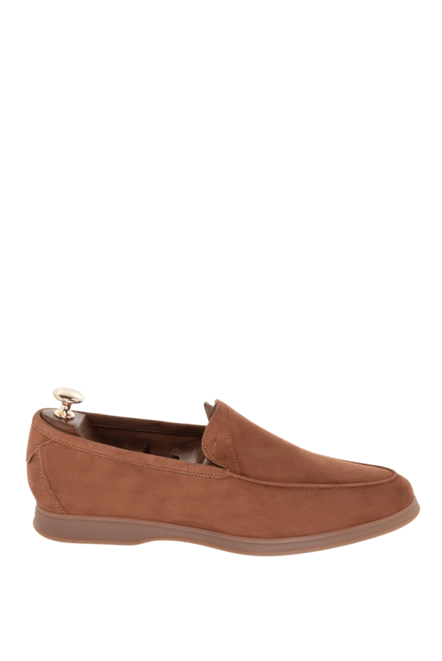 Andrea Ventura brown suede loafers for men 169516 - photo 1