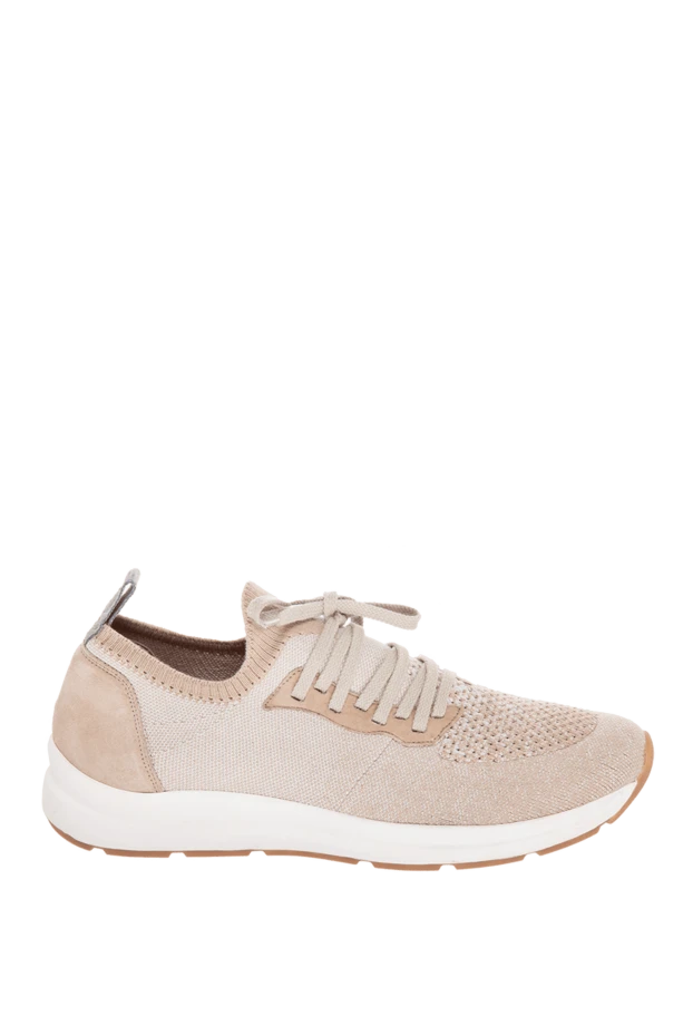 Andrea Ventura man beige suede sneakers for men 169531 - photo 1