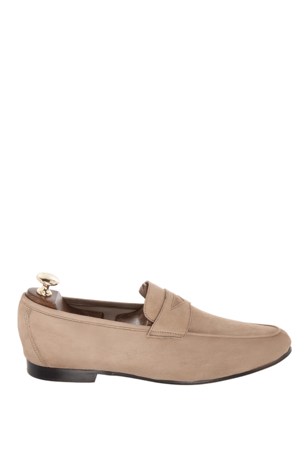 Andrea Ventura beige suede loafers for men 169543 - photo 1