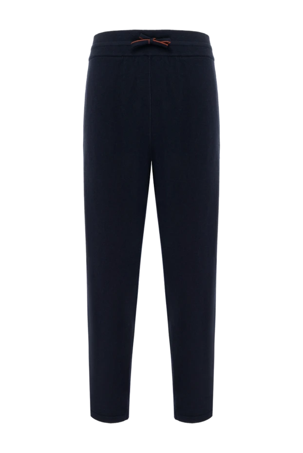 Loro Piana man men's blue cashmere trousers 169619 - photo 1