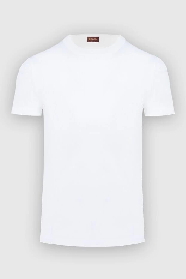 Loro Piana женские футболка из хлопка белая женская купить с ценами и фото 169625 - фото 1