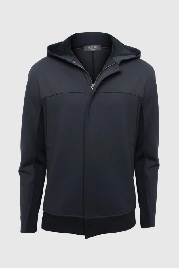 Loro Piana мужские куртка из шерсти и эластана черная мужская купить с ценами и фото 169633 - фото 1