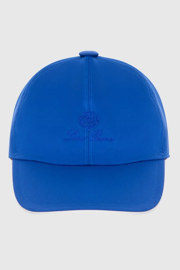 Loro Piana мужские кепка из полиэстера синяя мужская купить с ценами и фото 169669 - фото 1