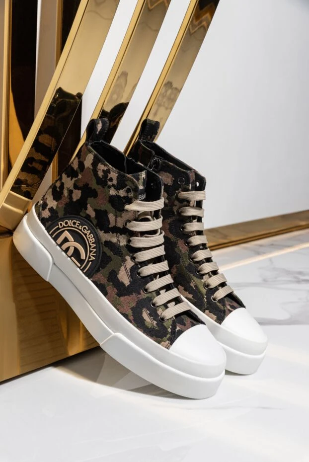 Dolce & Gabbana sneakers from testil green men's 169682 - photo 3