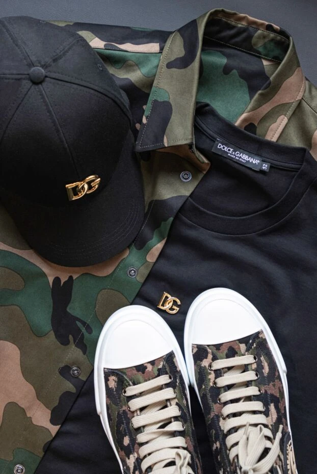 Valentino green cotton shirt for men 169685 - photo 2