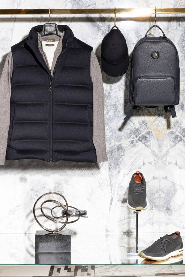 Loro Piana классическая белая футболка мужская из натуральной ткани 169700 - фото 2