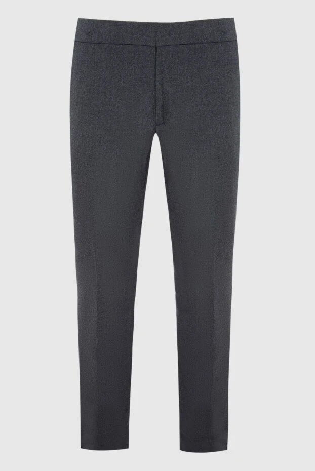 Loro Piana man men's gray wool and cashmere trousers buy with prices and photos 169727 - photo 1