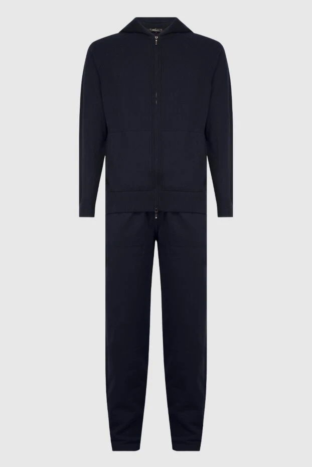 Loro Piana man men's blue cashmere sports suit buy with prices and photos 169775 - photo 1
