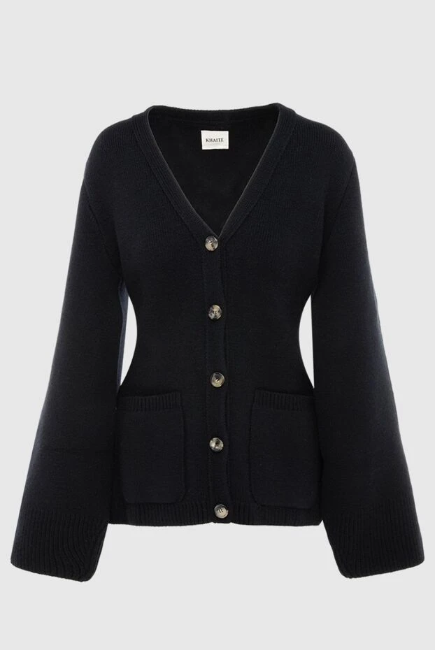 Khaite woman black cashmere cardigan for women buy with prices and photos 169799 - photo 1