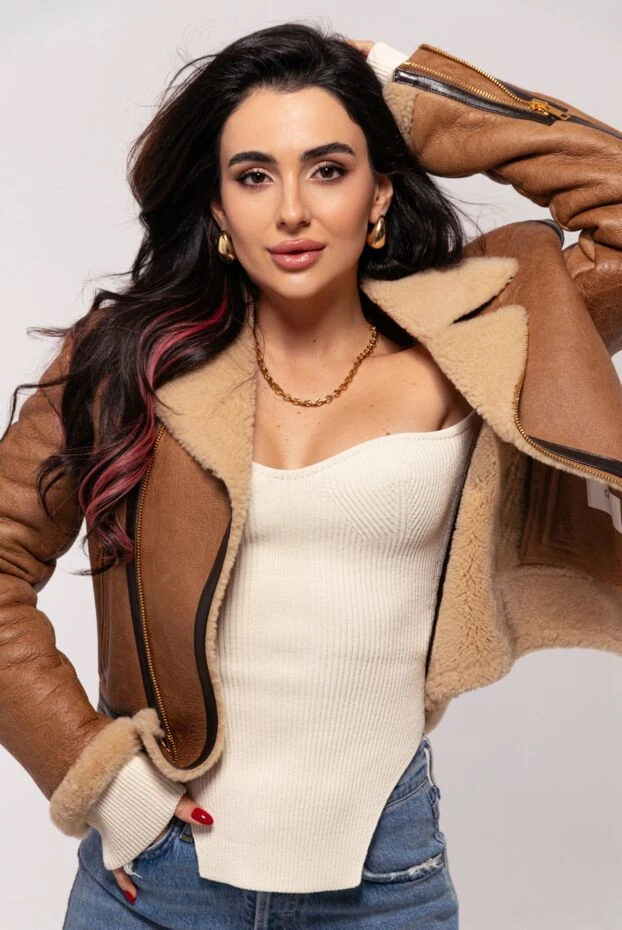 Khaite knitted jumper with a sweetheart neckline and a corset fit 169805 - photo 2