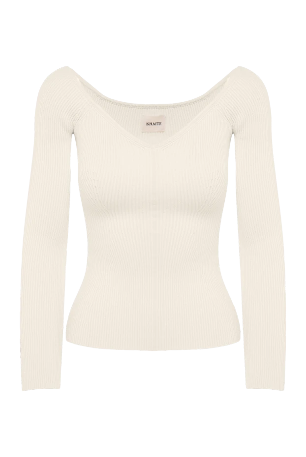 Khaite white jumper for women 169807 - photo 1