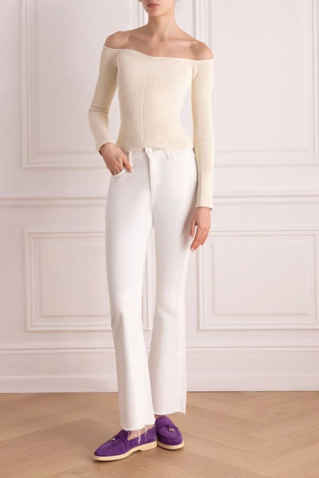 Khaite woman white jumper for women buy with prices and photos 169807 - photo 2