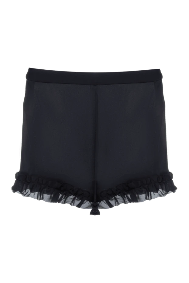 Khaite женские шорты из шелка черные женские купить с ценами и фото 169817 - фото 1