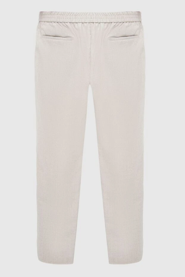 Tombolini мужские брюки из шерсти бежевые мужские купить с ценами и фото 169823 - фото 2