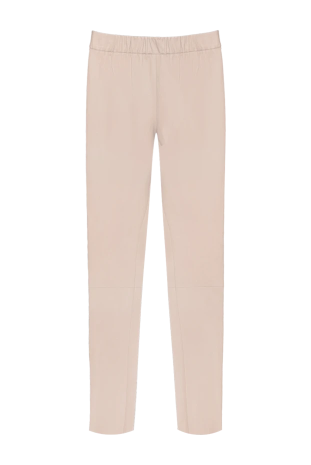 Max&Moi women's leather leggings in beige 169834 - photo 1