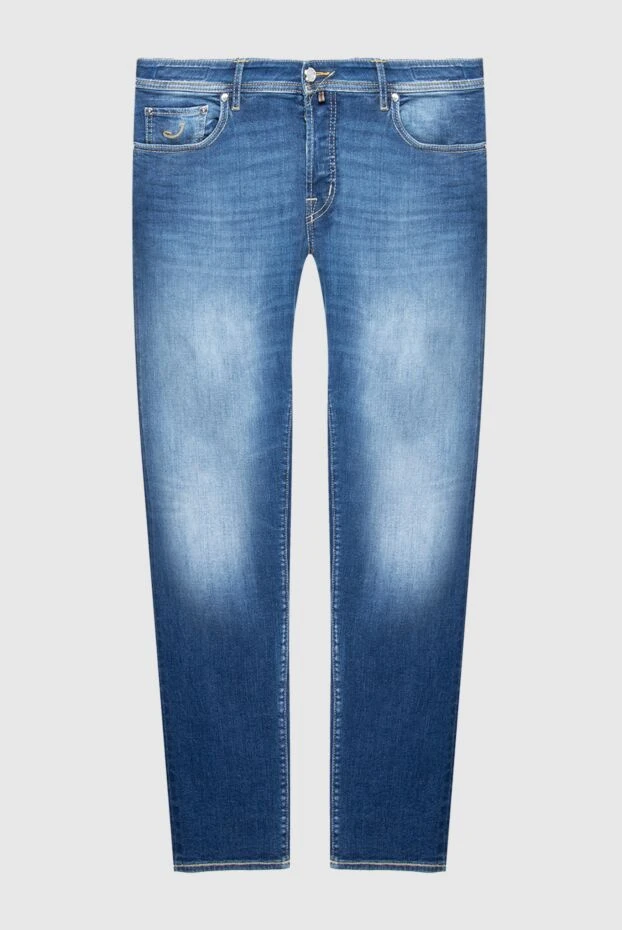 Jacob Cohen man blue cotton jeans for men buy with prices and photos 169860 - photo 1