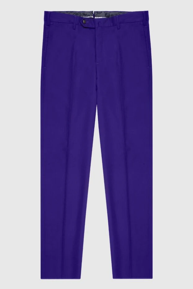 PT01 (Pantaloni Torino) man men's purple fleece trousers buy with prices and photos 169980 - photo 1