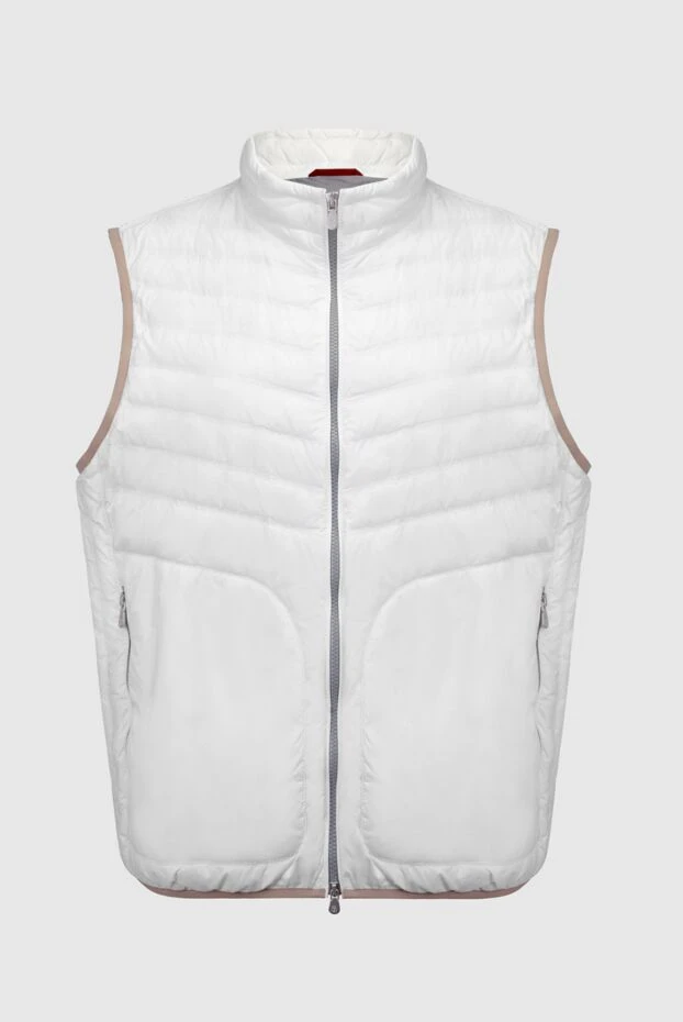 White nylon vest for men - photo 1