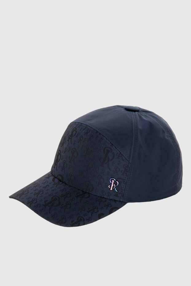 Stefano Ricci кепка из полиамида синяя мужская 170141 - фото 3
