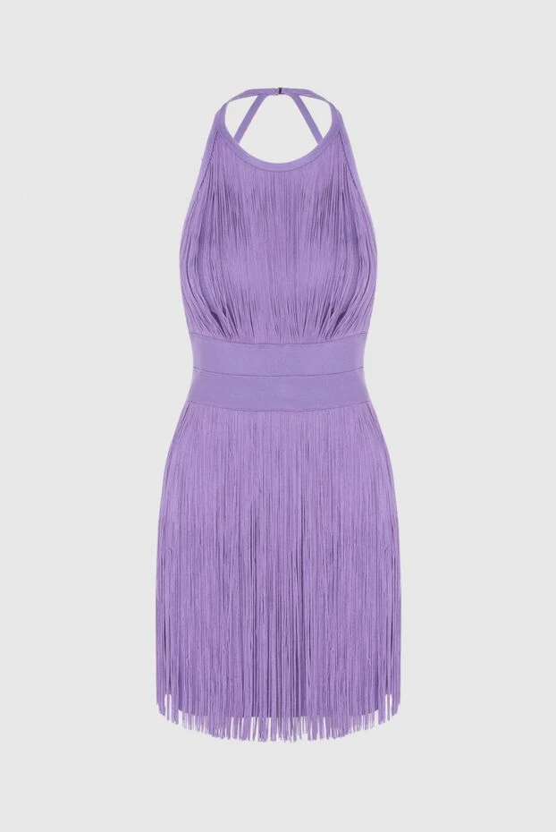 Herve Leger женские платье фиолетовое женское купить с ценами и фото 170154 - фото 1