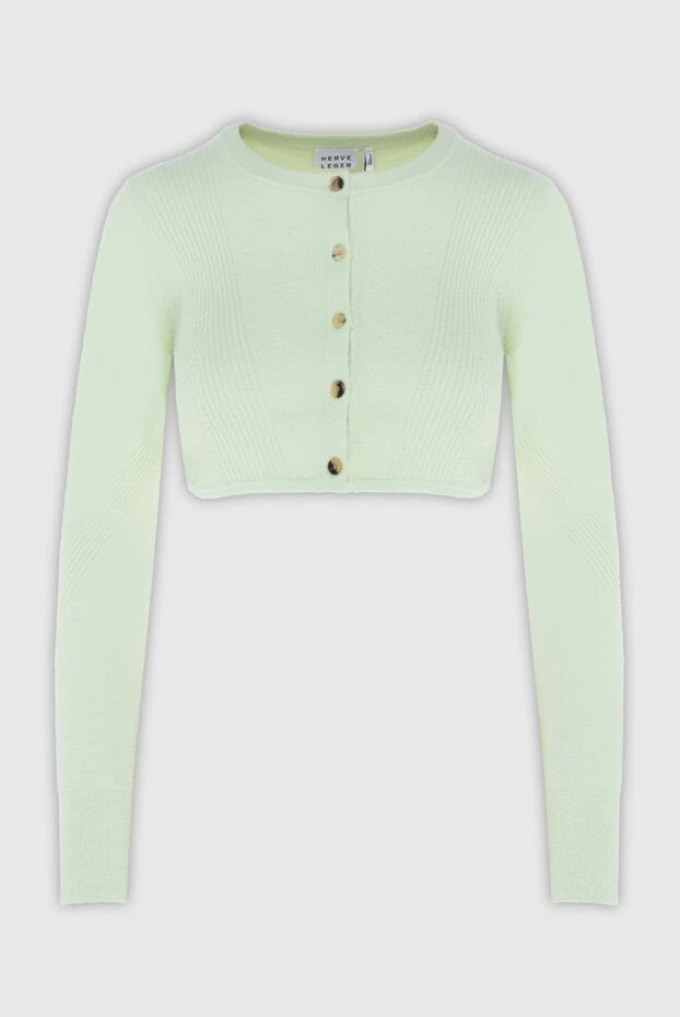 Green cardigan for women