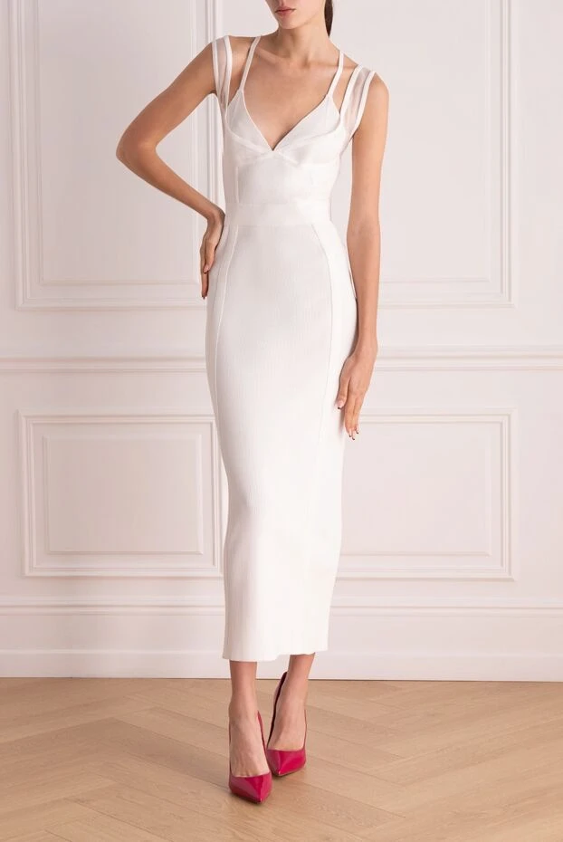 Herve Leger woman white dress for women buy with prices and photos 170158 - photo 2