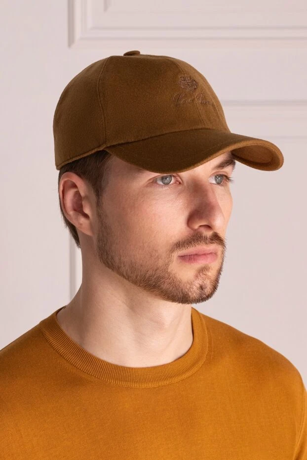 Loro Piana man yellow cashmere cap for men buy with prices and photos 170209 - photo 2