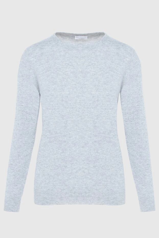 Gray wool sweater for women - photo 1