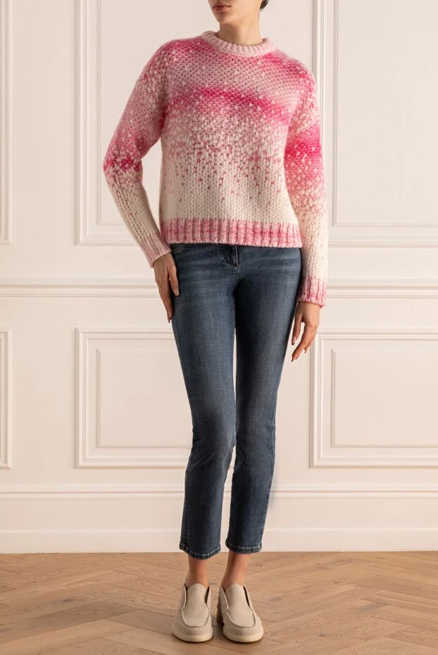 Peserico woman pink jumper for women buy with prices and photos 170349 - photo 2