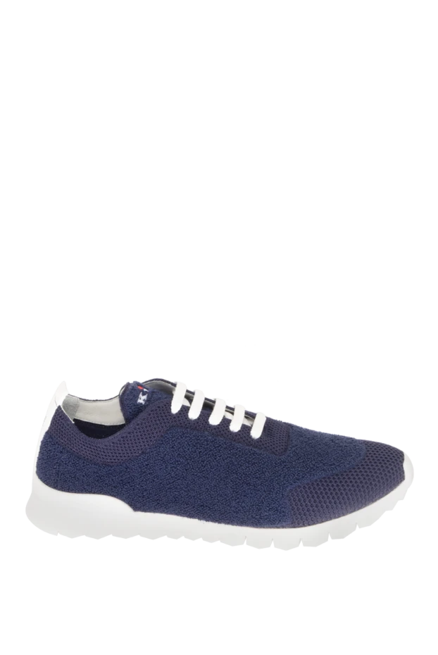 Kiton man blue wool sneakers for men buy with prices and photos 170368 - photo 1
