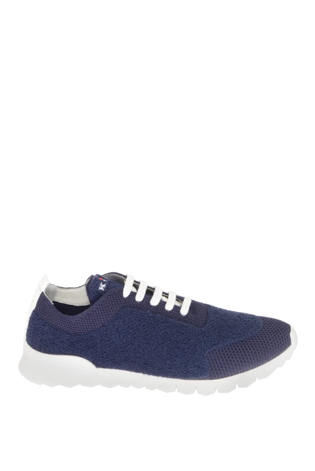 Kiton man blue wool sneakers for men 170368 - photo 1