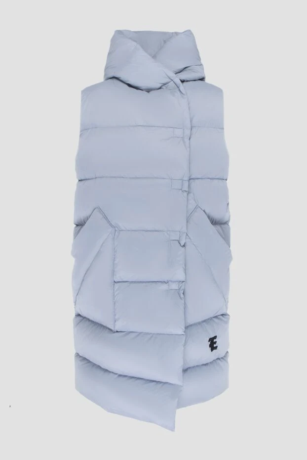 Ermanno Scervino woman women's blue polyamide down vest buy with prices and photos 170401 - photo 1