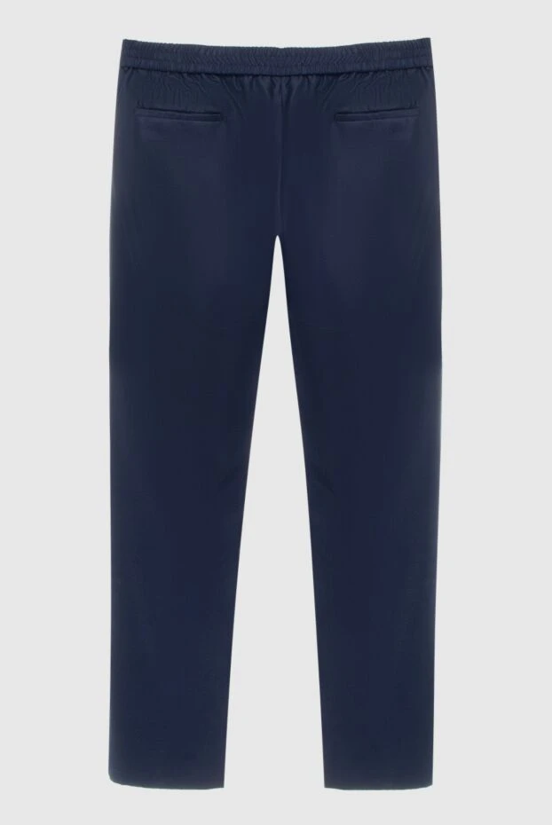 Tombolini мужские брюки из шерсти синие мужские купить с ценами и фото 170424 - фото 2