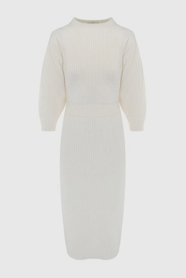 Fabiana Filippi жіночі сукня з вовни та поліаміду біла жіноча купити фото з цінами 170461 - фото 1