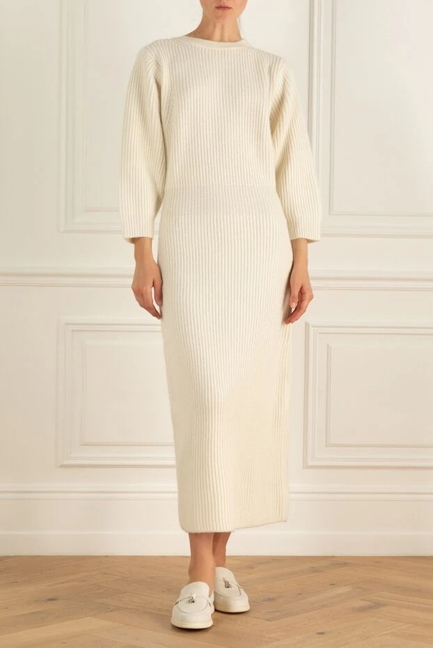 Fabiana Filippi woman white wool and polyamide dress for women buy with prices and photos 170461 - photo 2